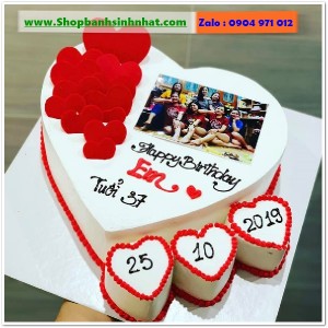 Bánh Sinh Nhật In Hình Ảnh - H790